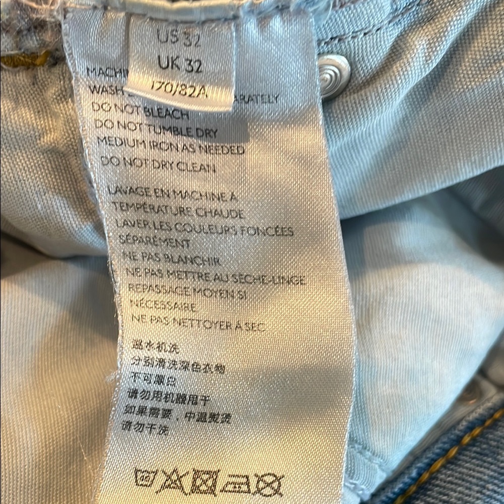 Urban Outfitters BDG MOM High Rise Denim Distressed Jeans 32 - Picture 5 of 8